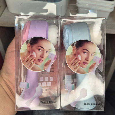 Cepillo exfoliante facial