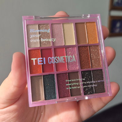 Paleta de sombras x8 Tei Cosmética