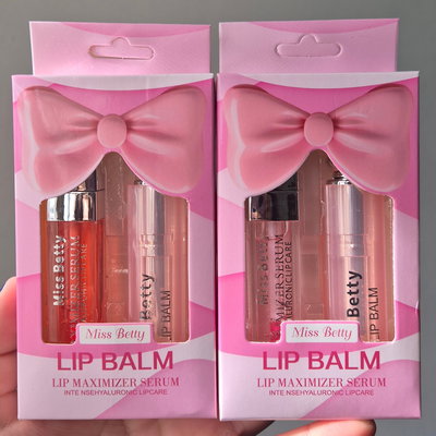 Set balsamo y lip gloss dupe dior