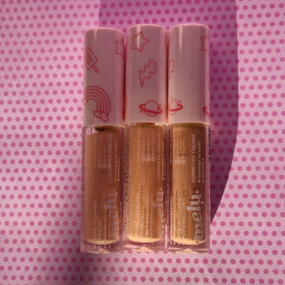 Corrector líquido Melu tapa blanca