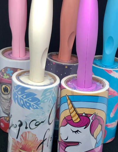 Rodillo Quita Saca Pelusa Pelos De Perros Gatos X 60 Hojas,