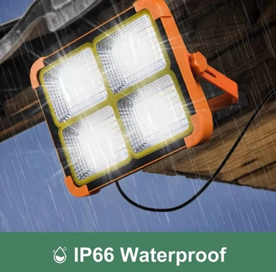 Reflector Solar Recargable Portatil Led Exterior 1000w