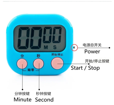Timer Digital De Cocina Con Iman Y Temporizador