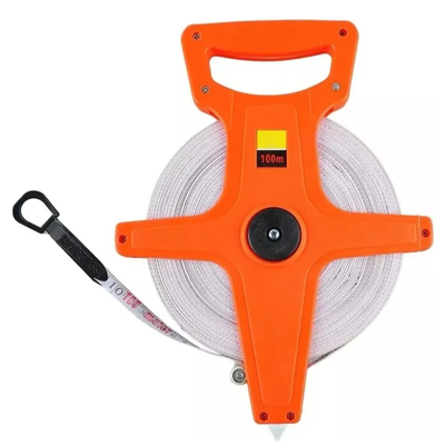 Cinta Métrica Agrimensor 50mts / 165ft Distancia Manivela