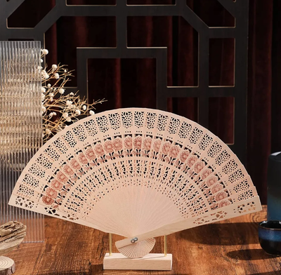 Abanico De Madera Sandalo Ideal Souvenir, Casamientos Nuevo! Madera Abanico