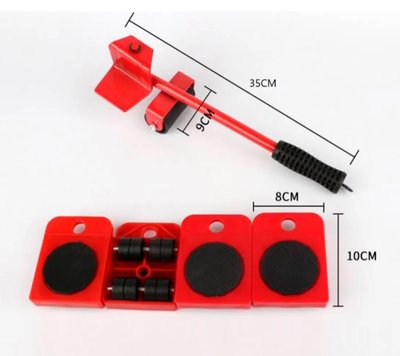 Ruedas Auxiliares Muebles Heladera Electrodomésticos Carro !