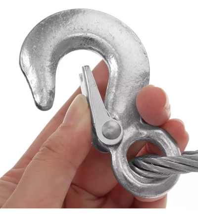 Linga Remolque Acero 8mm X 4 Metros Con Ganchos Y Bolsa Ya Unico