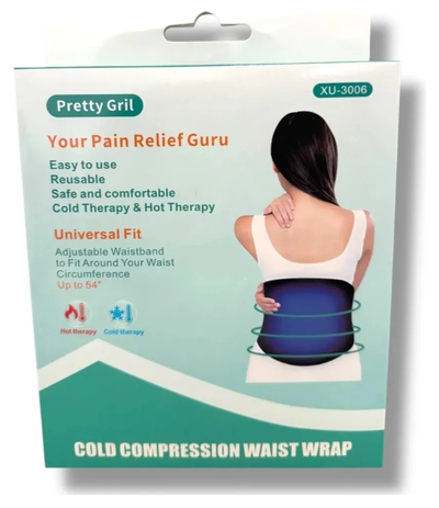 Faja Compresion Gel Frio Calor Alivio Dolor Espalda Ciatico