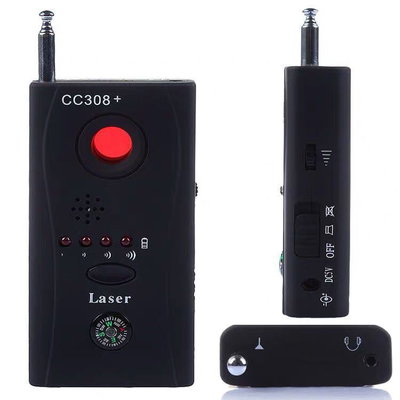 Detector De Cámara Espía Mic Gps Mania-electronic Cc308+