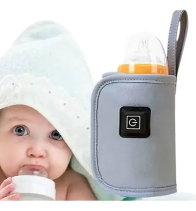Calentador De Mamadera Bebe Funda Usb Portátil De Viaje