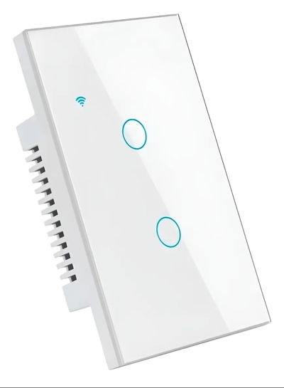 Tecla touch wifi 2 canales blanca