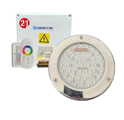 Kit 1 Luz complac para hormigon 12w
