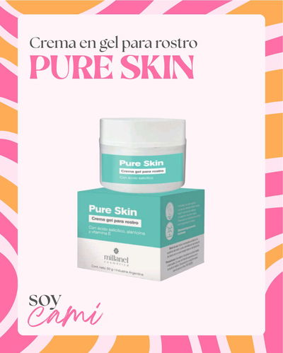Crema en gel para rostro - PURE SKIN