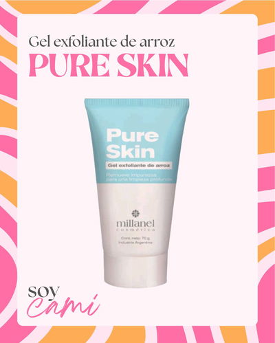 Gel exfoliante de arroz - PURE SKIN