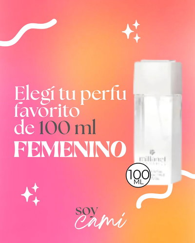 Elegí tu perfume grande de 100 ml (femenino)