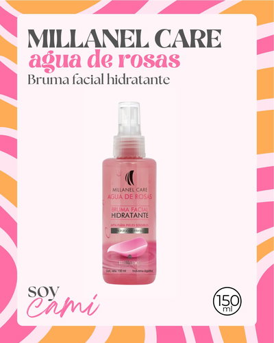 Bruma facial - Agua de rosas 