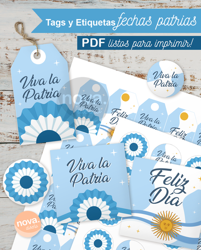 Kit Imprimible Fechas Patrias - Listo para Imprimir