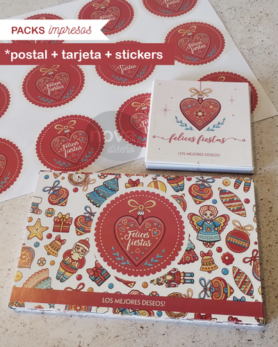 Pack Impreso Felices Fiestas 25