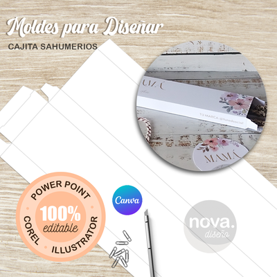 Molde Caja Sahumerios