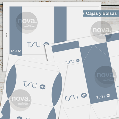 Kit Imprimible TS Bolsas y Cajas