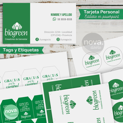 Kit Imprimible BGN Etiquetas