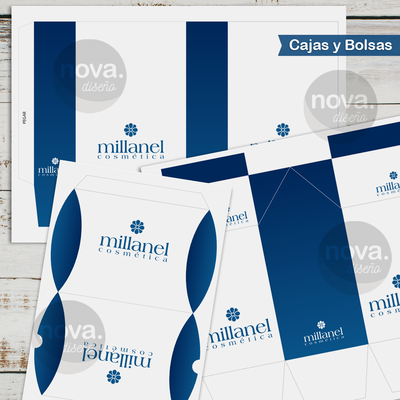 Kit Imprimible MLLN Bolsas y Cajas