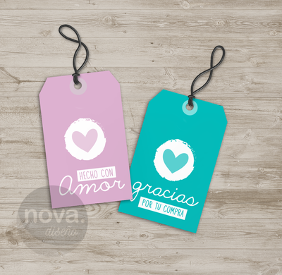 Kit Etiquetas Multiuso Emprendedor - Listo para Imprimir