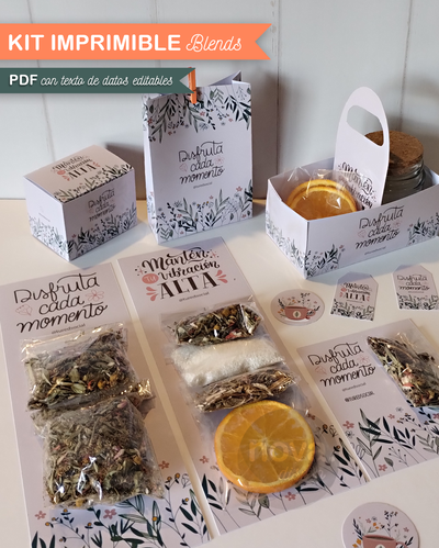 Kit Imprimible Blends adaptado a TU MARCA - PDF listos para imprimir