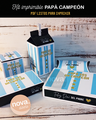 Kit Papá Campeón