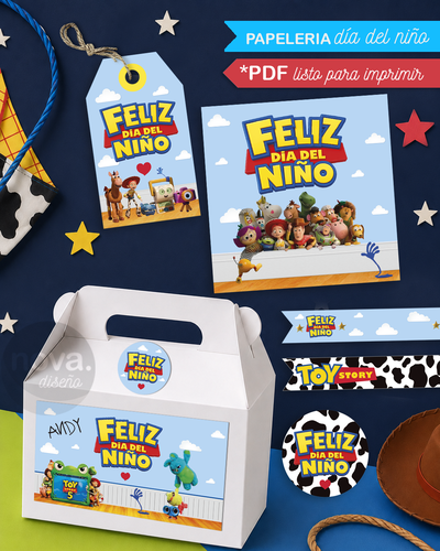 Kit Imprimible Papeleria Día de Niño TS 26