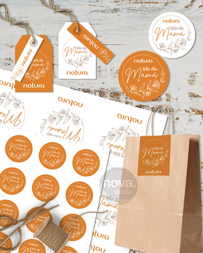 Kit Tags y Etiquetas Día de la Madre Natura