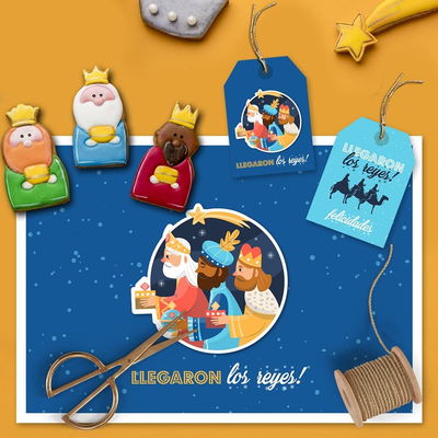 Kit Imprimible Papeleria Reyes Magos