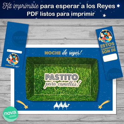 Kit Imprimible Noche de Reyes