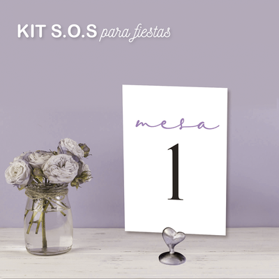 Kit Imprimible Sos Canasta Baño Eventos LILA