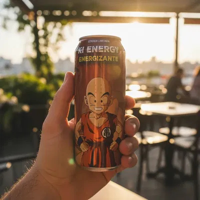 Energizantes Ki - Dragón Ball, Krilin -  Edición Limitada 