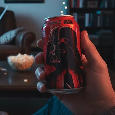Coca Cola Star Wars - Darth Vader - Lata 354 ML