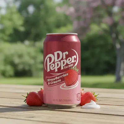 Dr Pepper Strawberries & Cream 355ML