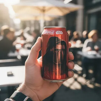 Coca Cola Star Wars - Kylo Ren -Lata 354 ML