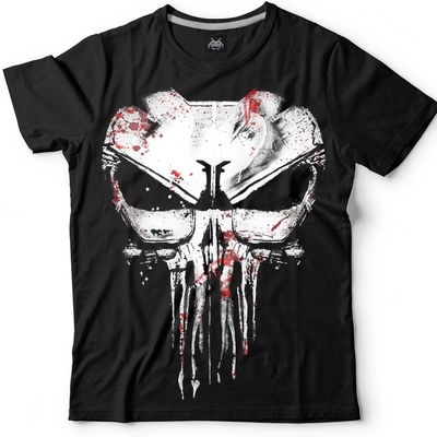 Remera Punisher Calavera Comic