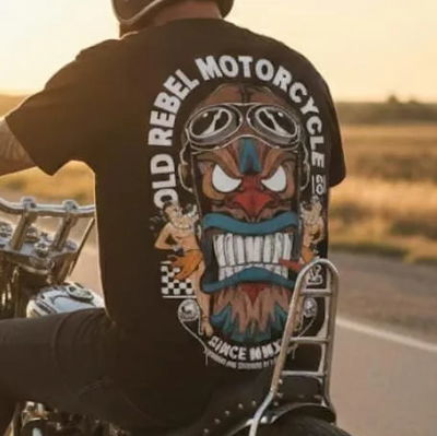 Remera Motorcycle Old Rebel, Since MMXIII