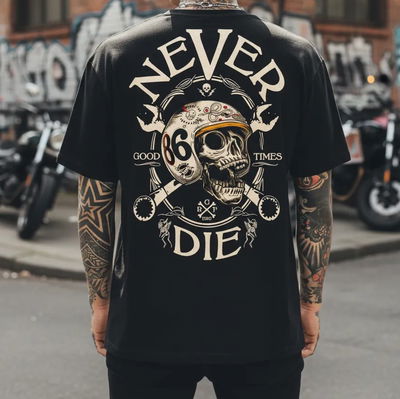 Remera Never Die 