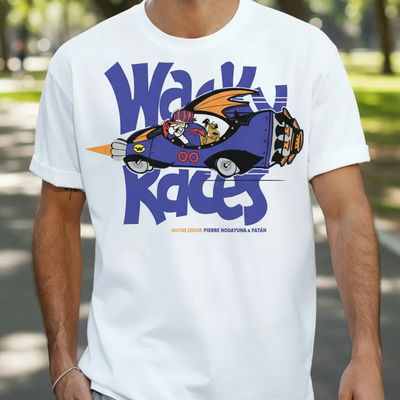 Remera -autos Locos Pierre