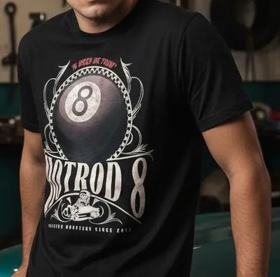 Remera Hot Rod - Bola 8