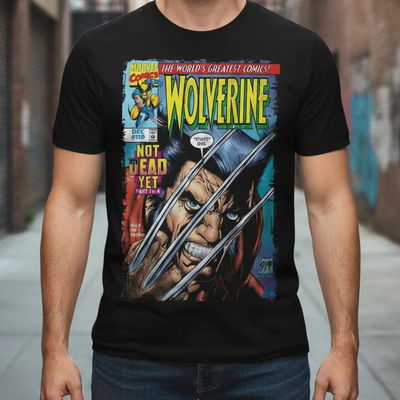 Remera Wolverine Comic
