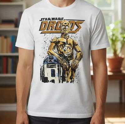 Remera Star Wars Drops R2 D2 Y C-3po