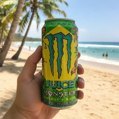 Monster Energy Juice - Rio Punch - Importada 473 ml