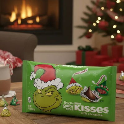 Bombones Chocolate Hershey's Conversation Kisses The Grinch