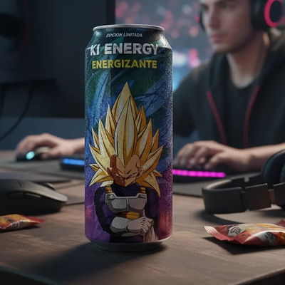 Energizantes Ki - Dragón Ball - Vegeta SSJ3 - Edición Limitada