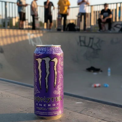 Monster Energy - Ultra Violet - Importada 473 ml