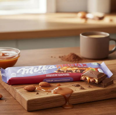 Milka MMMax Almendras y Caramelo – 300 g